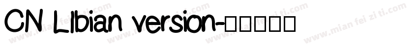 CN LIbian version字体转换